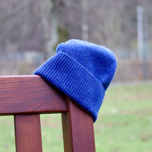 Adderstonshiels - 100% Cashmere Ribbed Hat