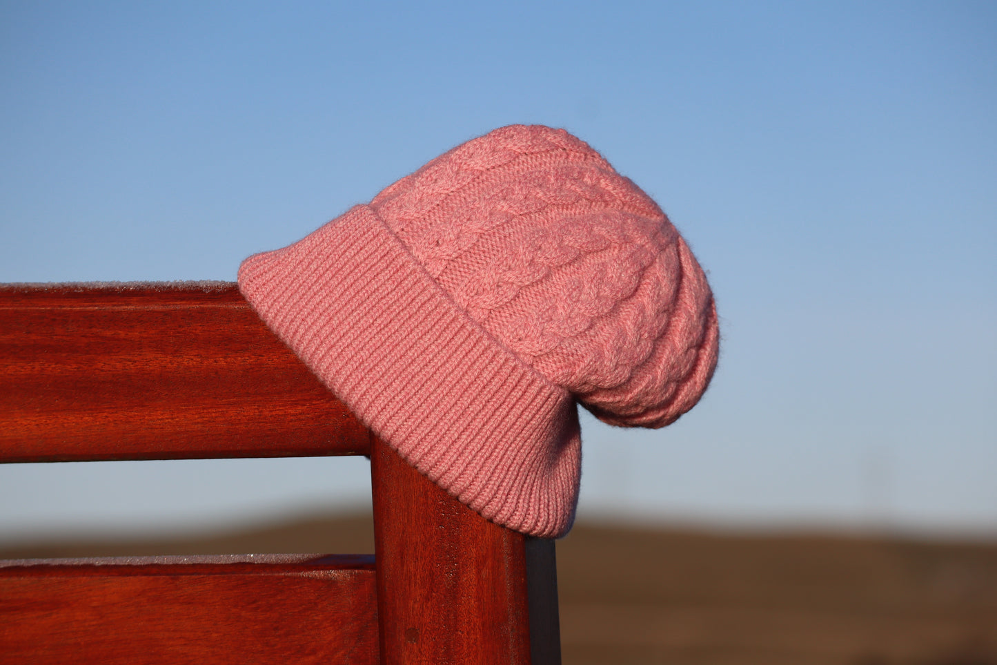 Teviot Heed - 100% Cashmere Cable Hat