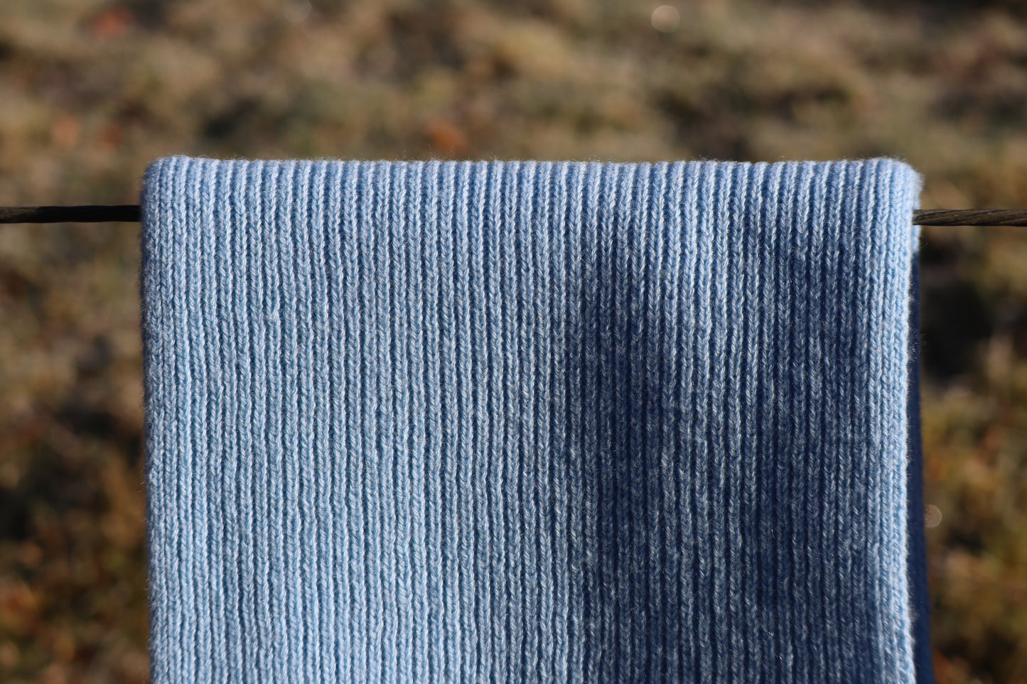 Acreknowe - 100% Cashmere Ribbed Scarf